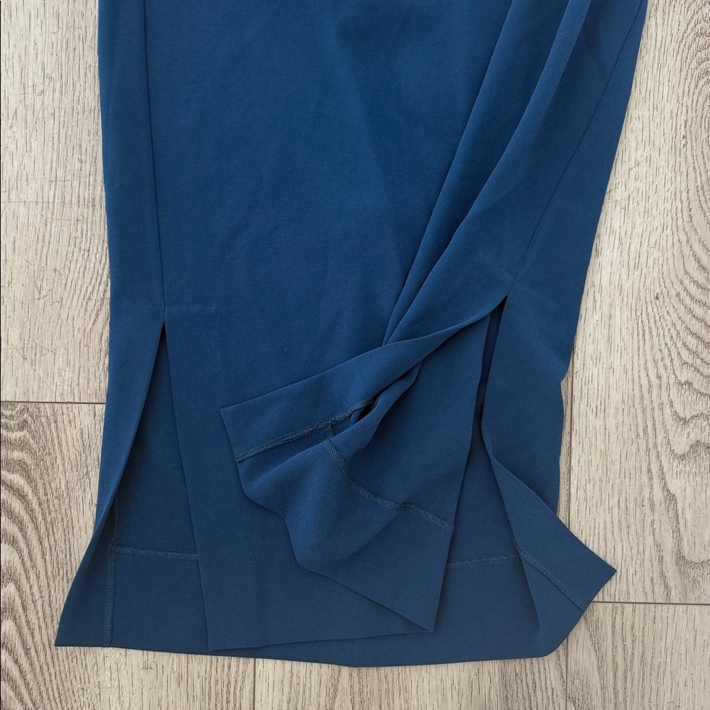 Diane Von Furstenberg blue and silver Pencil Skirt - Picture 5 of 6